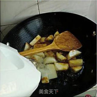 鲍汁萝卜的做法步骤：2
