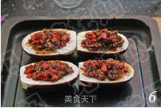酱肉烤茄子的做法步骤：2