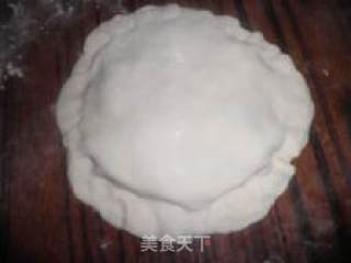自制山东菜饼，肉饼的做法步骤：2