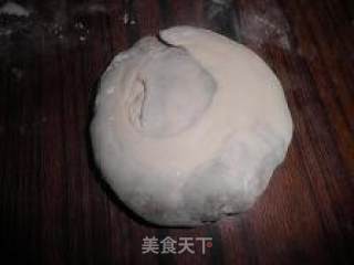 自制山东菜饼，肉饼的做法步骤：2
