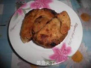 自制山东菜饼，肉饼的做法步骤：2