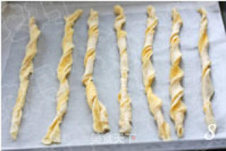 芝香千层酥条(飞饼版)的做法步骤：2