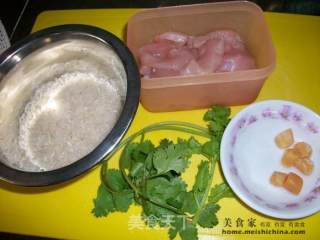 宝宝吃得香@@鸡丝瑶柱粥的做法步骤：4