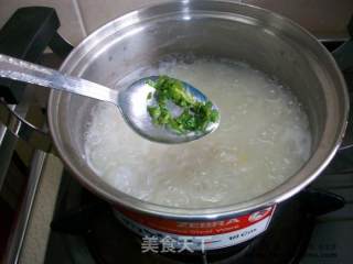 宝宝吃得香@@鸡丝瑶柱粥的做法步骤：4