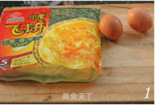 葱香鸡蛋卷饼的做法步骤：3