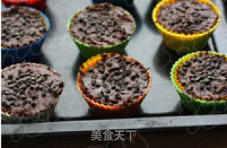 超浓郁黑巧克力玛芬的做法步骤：2