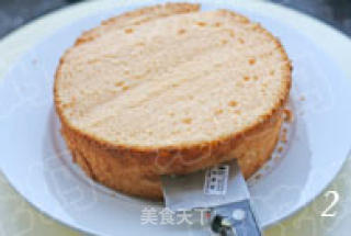 草莓巧克力奶油蛋糕的做法步骤：2