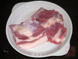 五花肉炒芦笋的做法步骤：4