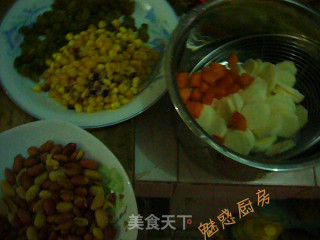心情小菜---翡翠山药片的做法步骤：2