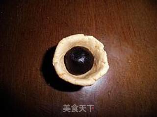 年菜之二十五南瓜豆沙芝麻------元宵花样汤圆的做法步骤：3