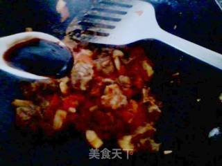 香甜可口的番茄牛肉的做法步骤：2