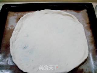 私家烘焙坊--中西合璧“芝心酱牛肉匹萨”的做法步骤：2