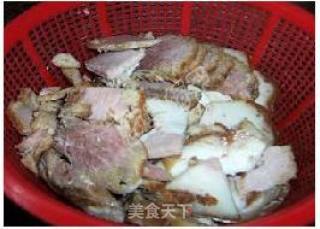 杂疏回锅肉的做法步骤：2