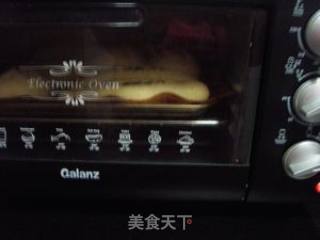 菠萝啤面包（山形手法）的做法步骤：3