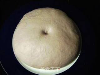 紫甘兰麻酱面包的做法步骤：2