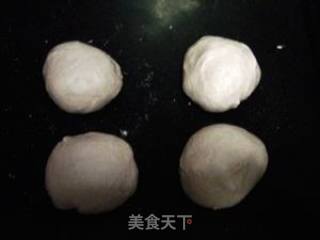 紫甘兰麻酱面包的做法步骤：2
