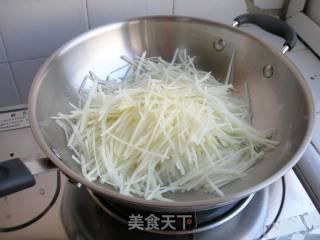番茄土豆丝的做法步骤：2