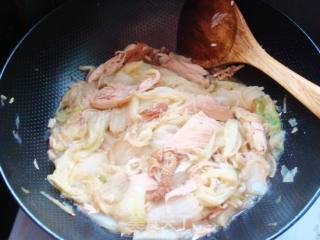 鸡肉手撕白菜的做法步骤：3
