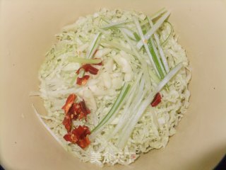 凉拌白菜心的做法步骤：2