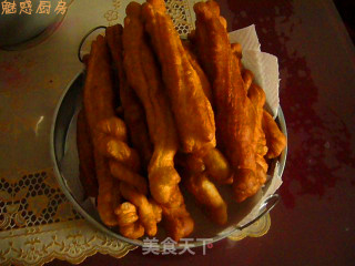 健康早点---鲜奶油条的做法步骤：2