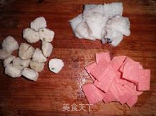 可诱人的------蹄筋烩三鲜的做法步骤：3