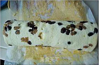 绵软香甜----蜜豆蛋糕卷的做法步骤：2