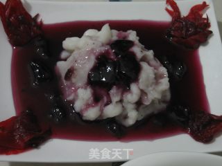 蓝莓山药的做法步骤：2