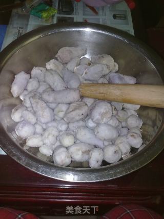 【自制芋泥煎饼】的做法步骤：3