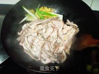 杂炒猪肚的做法步骤：3