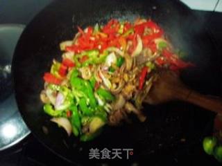 杂炒猪肚的做法步骤：3