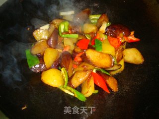 地三鲜的做法步骤：2