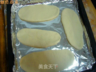 美味鲜奶口袋饼的做法步骤：2