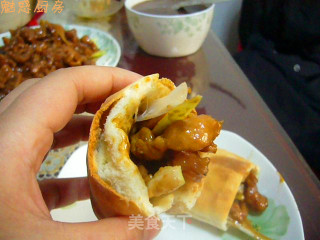 美味鲜奶口袋饼的做法步骤：2