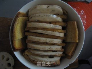 素·梅干菜扣肉的做法步骤：2
