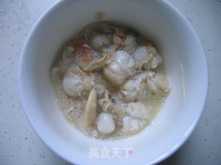 榛仁扇贝炒莴笋的做法步骤：2