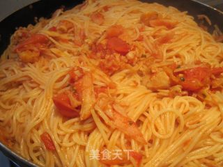 海鲜烩意粉的做法步骤：2