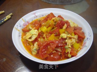 番茄炒蛋的做法步骤：2