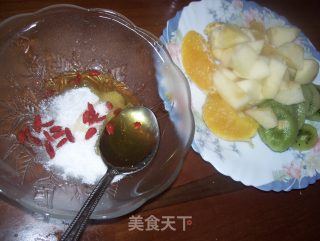 水果羹的做法步骤：2