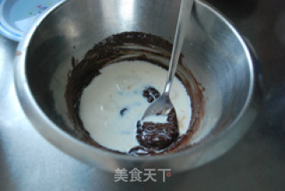 巧克力穆斯杯的做法步骤：2
