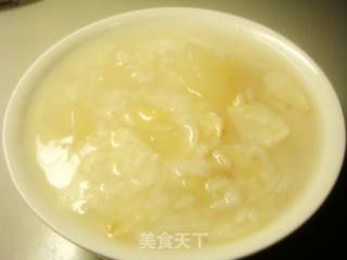百合雪梨粥的做法步骤：3