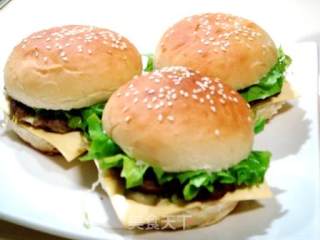 美味Hamburgers“牛肉汉堡包”的做法步骤：5