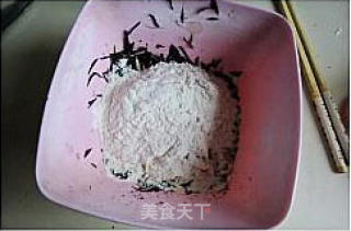 紫菜煎饼的做法步骤：2