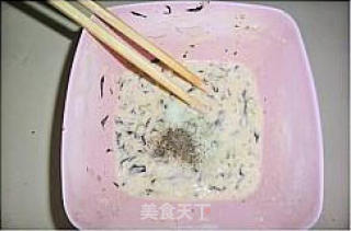 紫菜煎饼的做法步骤：2