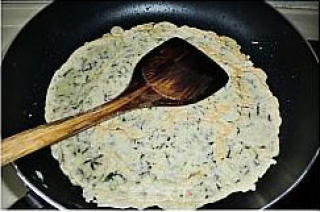 紫菜煎饼的做法步骤：2
