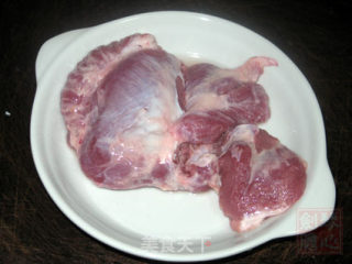 蒜香烤猪面肉的做法步骤：3
