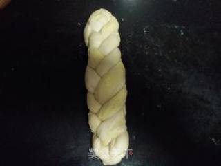 汤种椰蓉核桃面包（五股辫的方法）的做法步骤：5