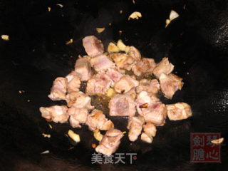 四季豆焖排骨的做法步骤：4