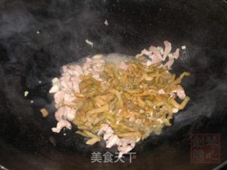 榨菜肉丝的做法步骤：3