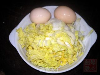鸡蛋炒米线的做法步骤：4