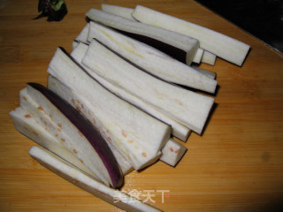 粉丝蒸茄子的做法步骤：2